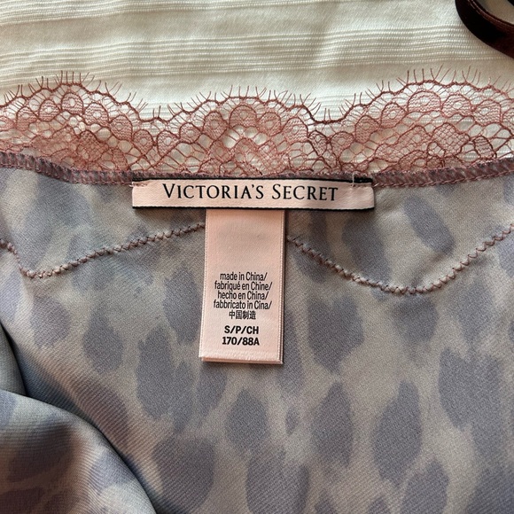 Victoria Secret Pinkish-Purple Leopard Print Slip Dress - Picture 4 of 5